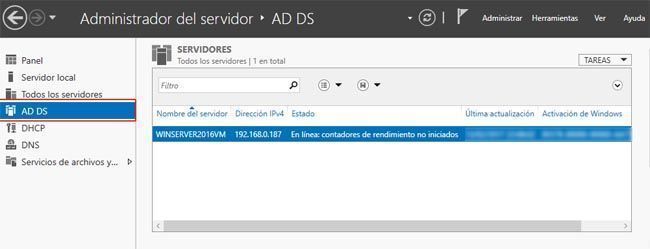 Administrar y mantener los servicios de dominio de Active Directory en Windows Server 2016