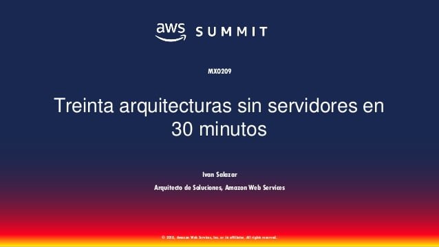 Construir una aplicación web sin servidor en los servicios de AWS