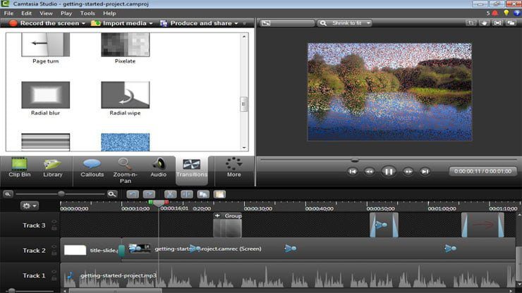 Creando lecciones de video en Camtasia Studio