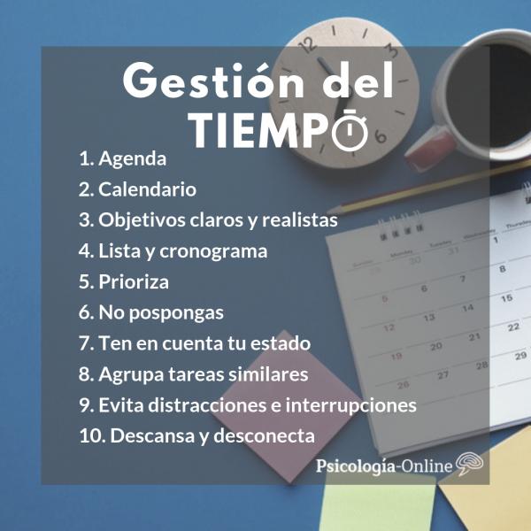 Curso en línea Gestión eficaz del tiempo