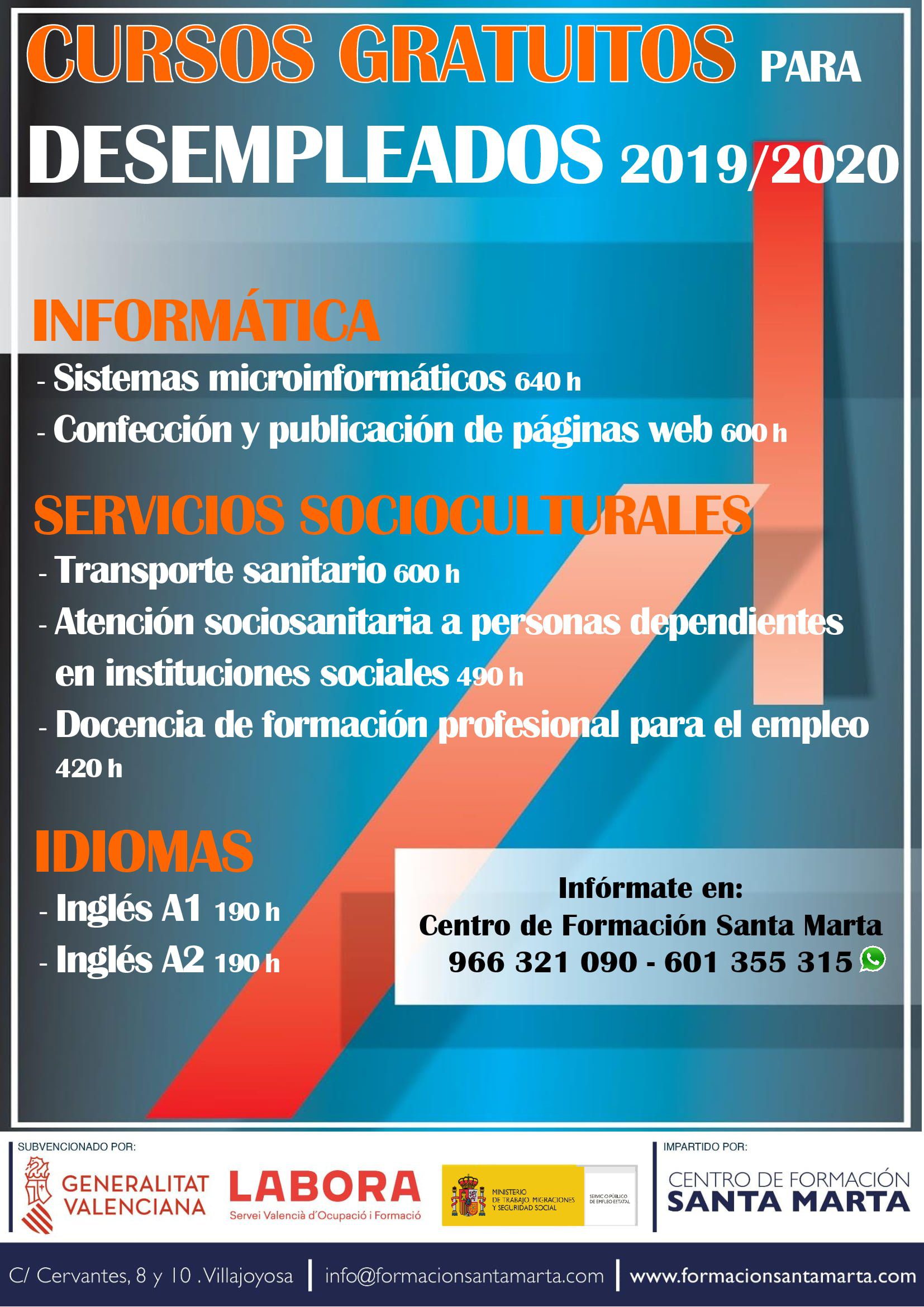 Cursos gratuitos en línea Marzo