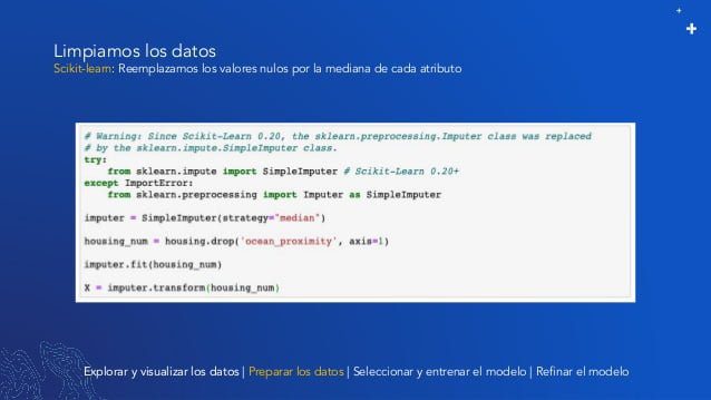 Preparación de datos para el modelado con scikit-learn