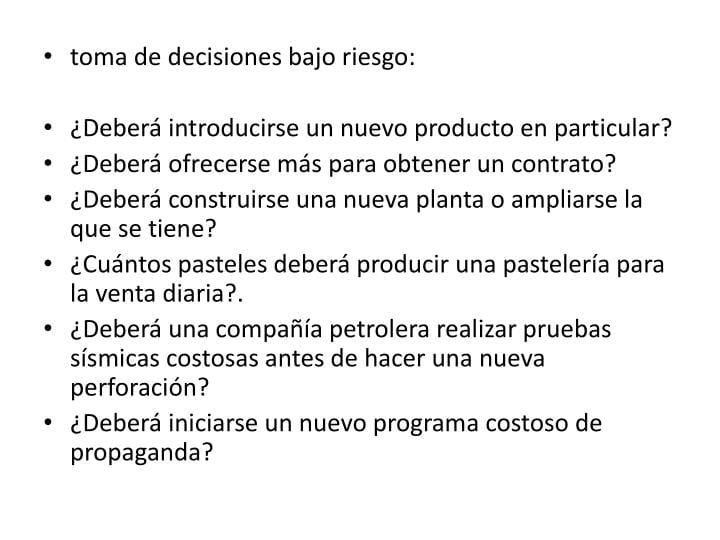 Pruebas para las decisiones: De la descripción a las decisiones