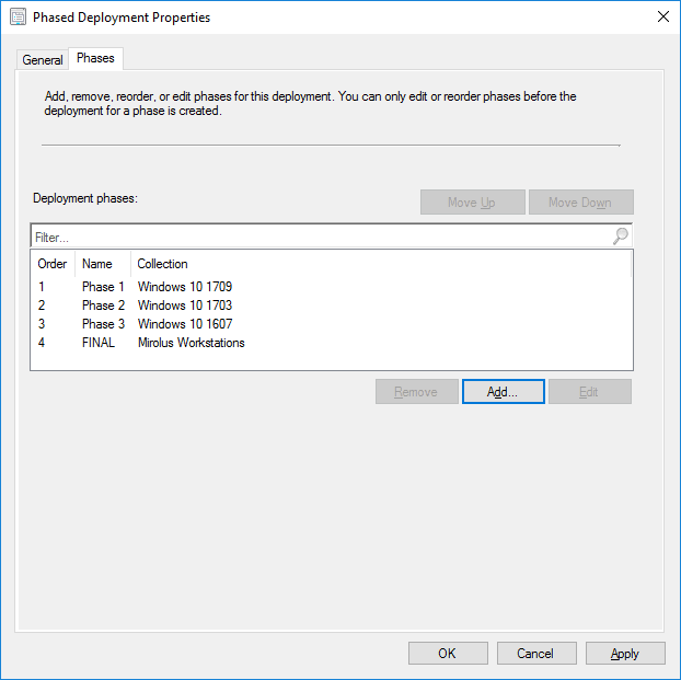 Rama actual del SCCM: Desplegar y mantener sistemas operativos