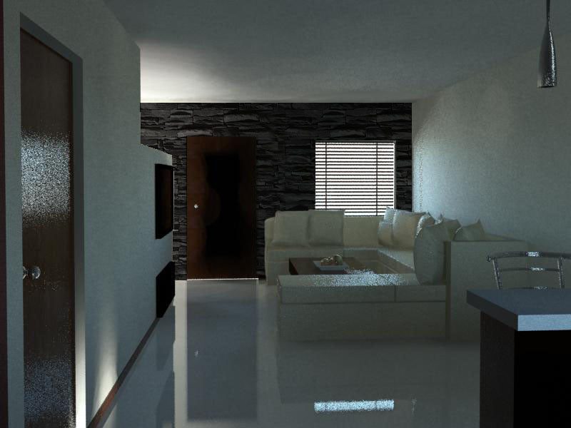 Renderización de interiores con mental ray y Maya