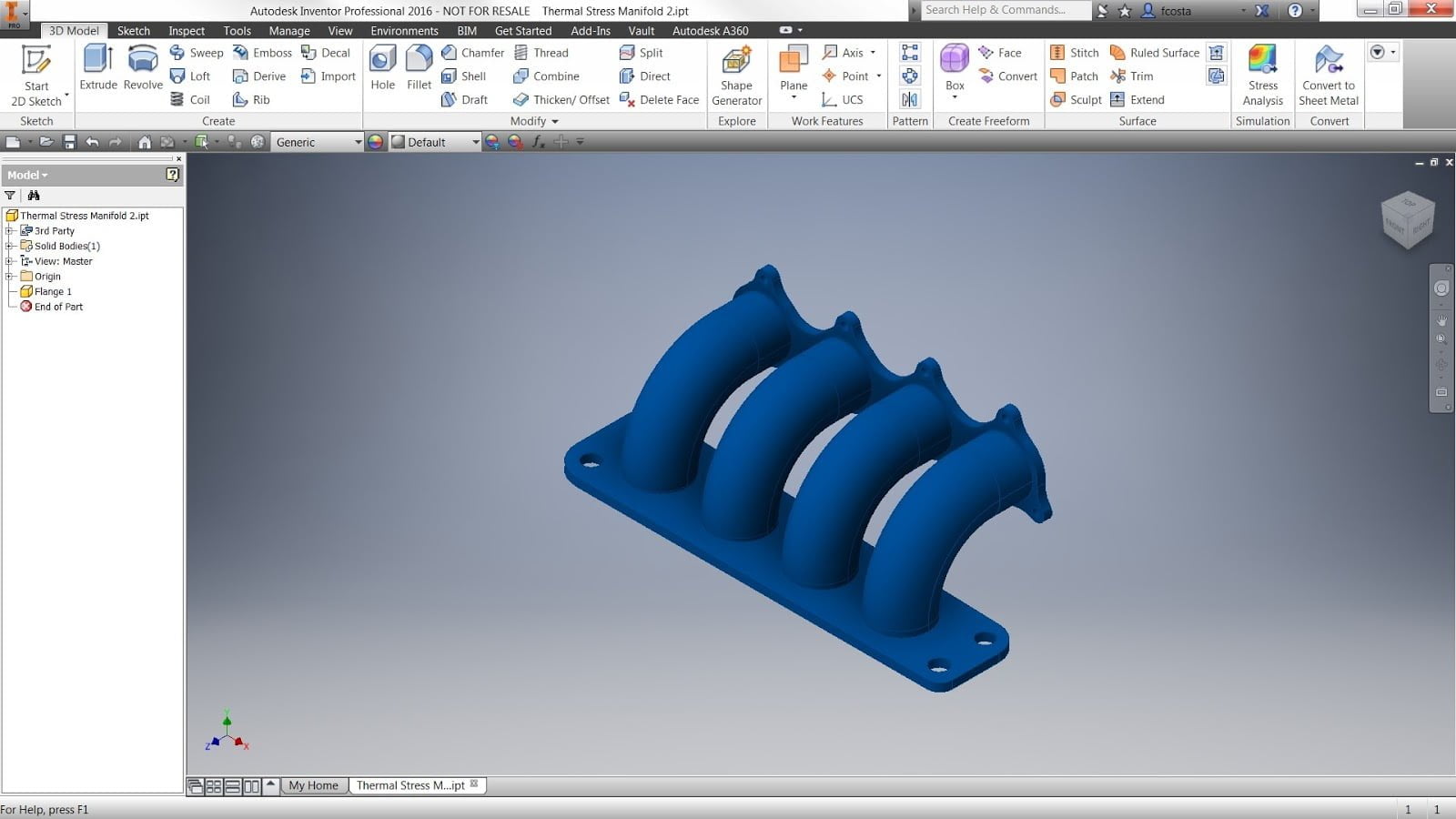 Simulación de SOLIDWORKS – Análisis Térmico