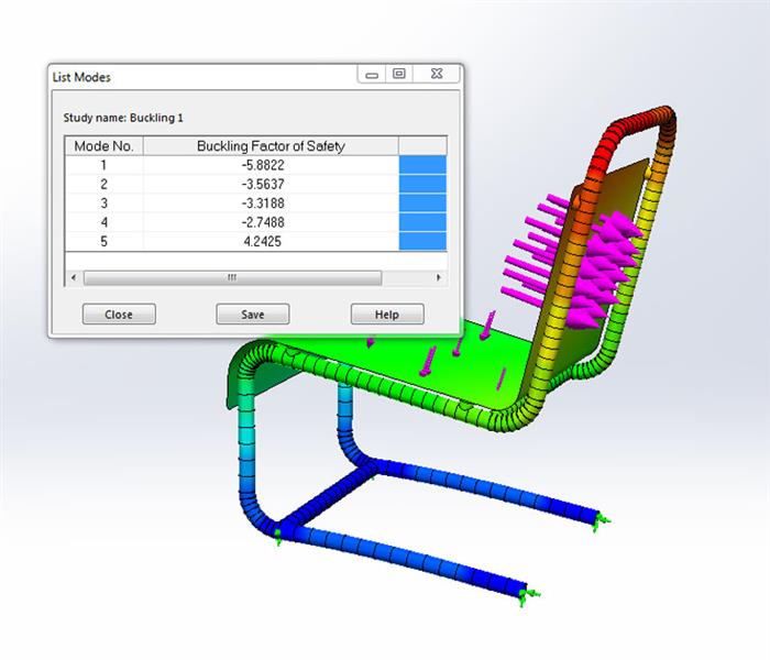 Simulación de SOLIDWORKS – Dinámica