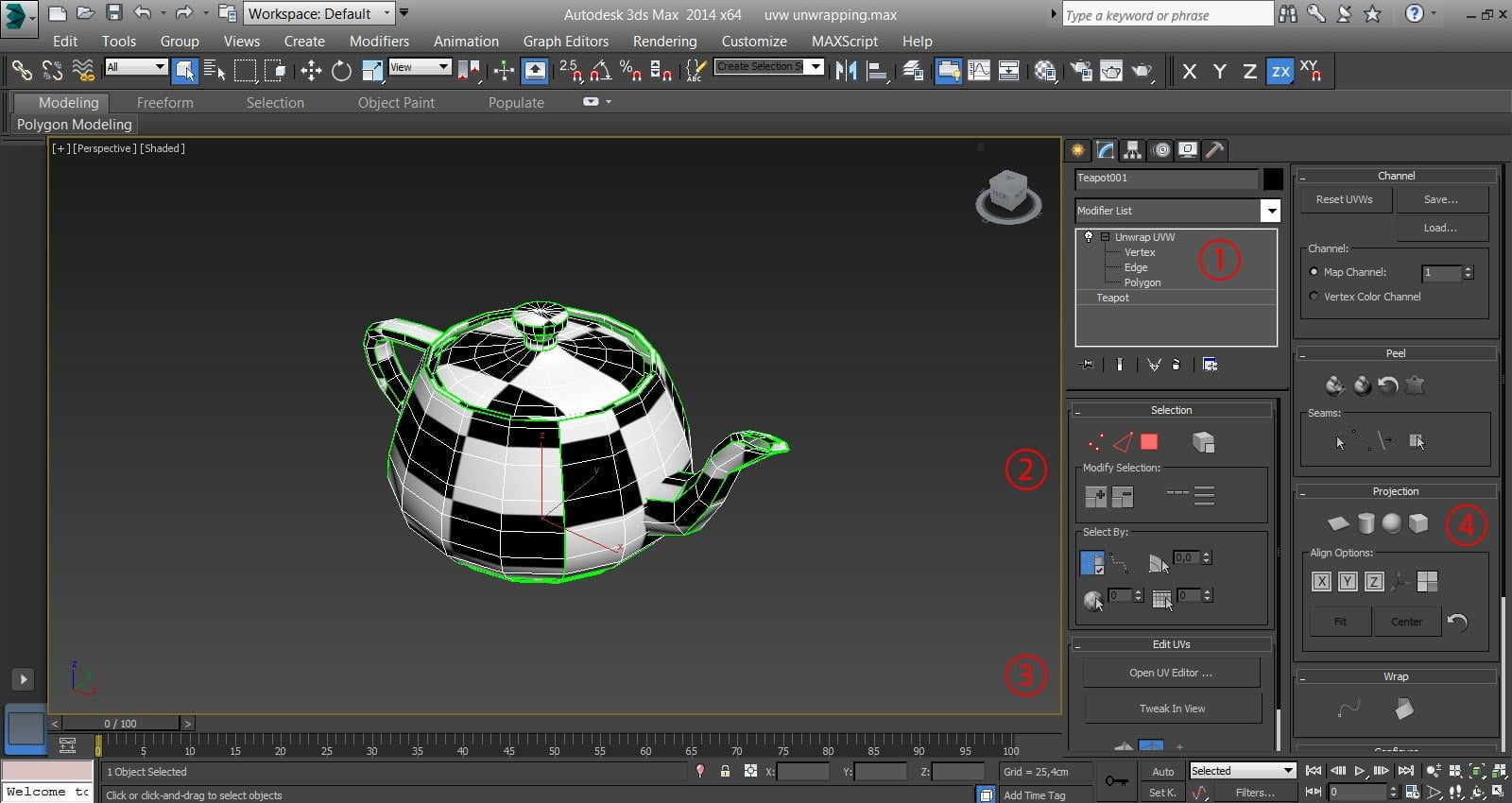 Técnicas de mapeo UV para juegos en 3ds Max