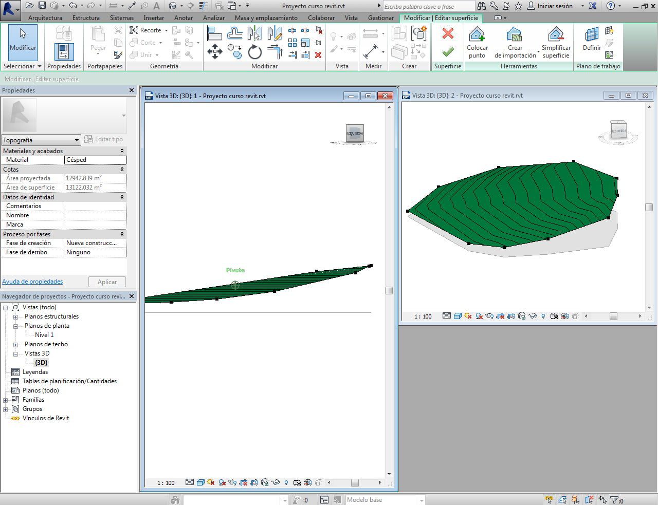 Trabajando con superficies en AutoCAD Civil 3D