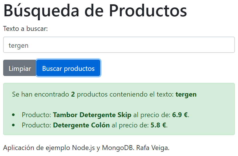 Usando MongoDB con Node.js