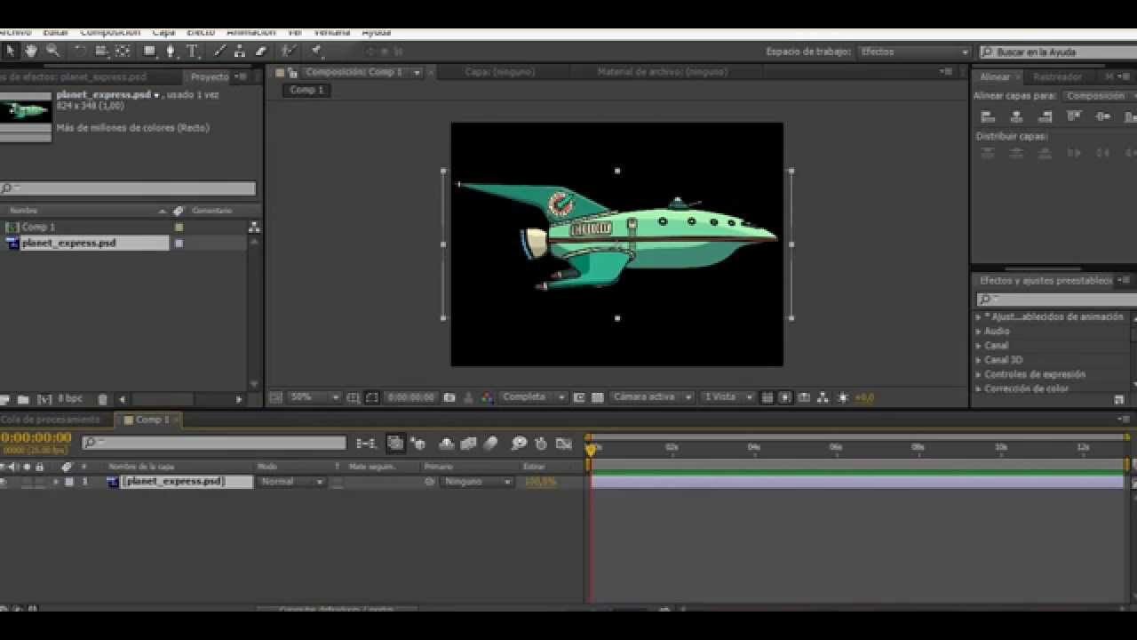 Usando Photoshop y After Effects para crear cinematógrafos