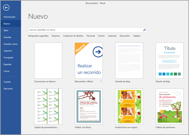 Uso de Microsoft Office Online (2016)