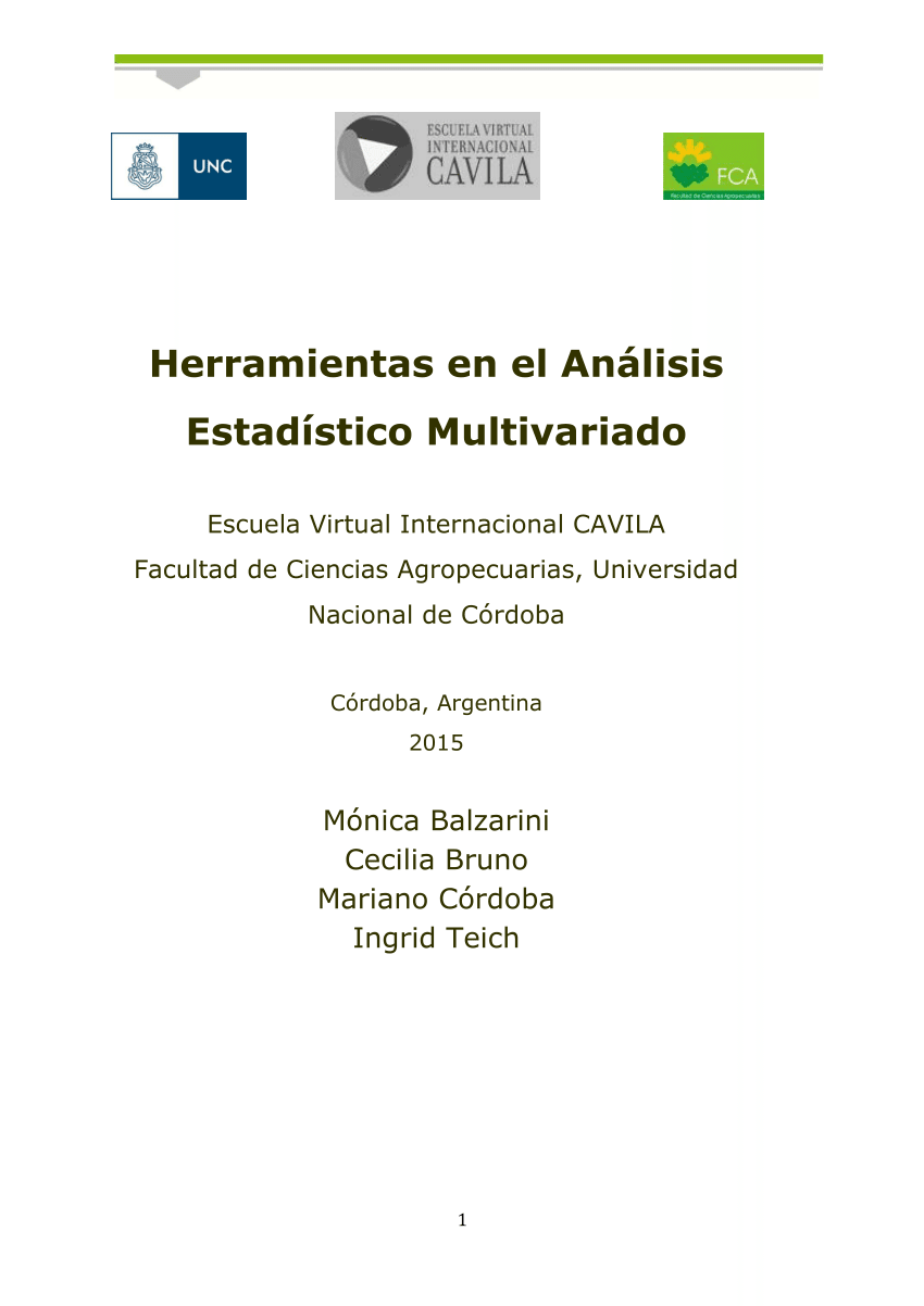 Visualización de datos multivariados con R