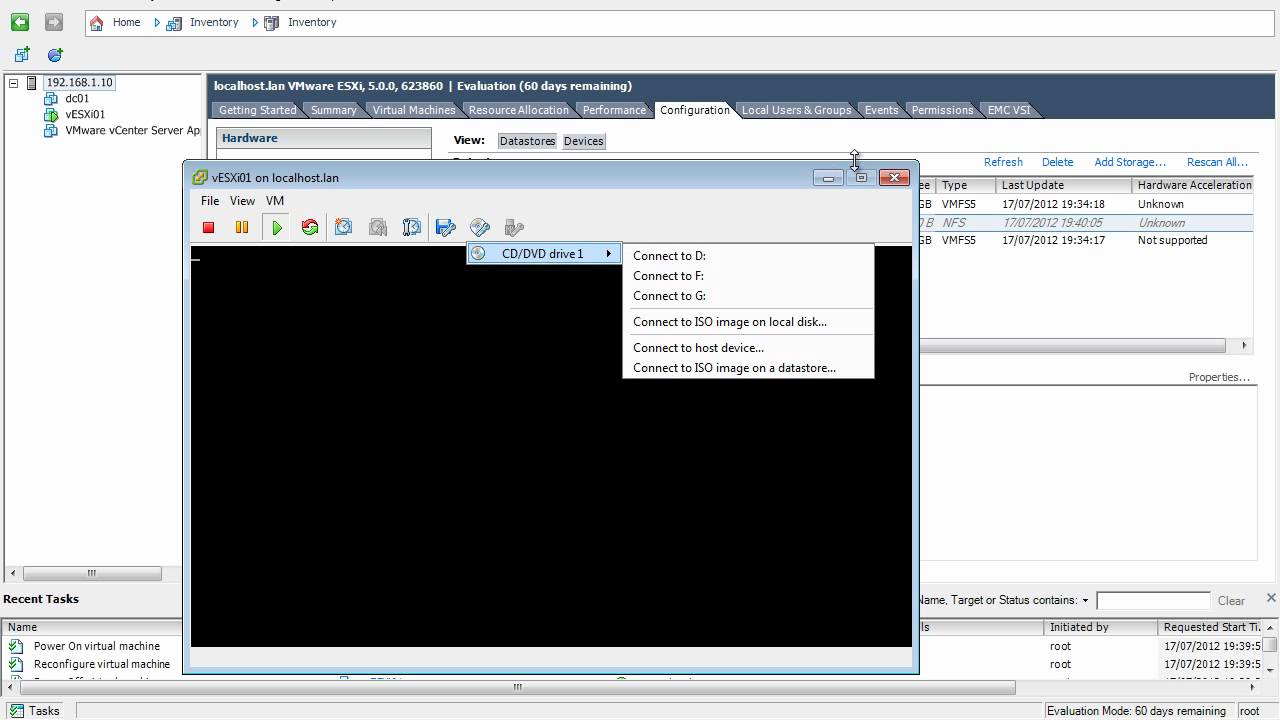 VMware vSphere 5: Configuración