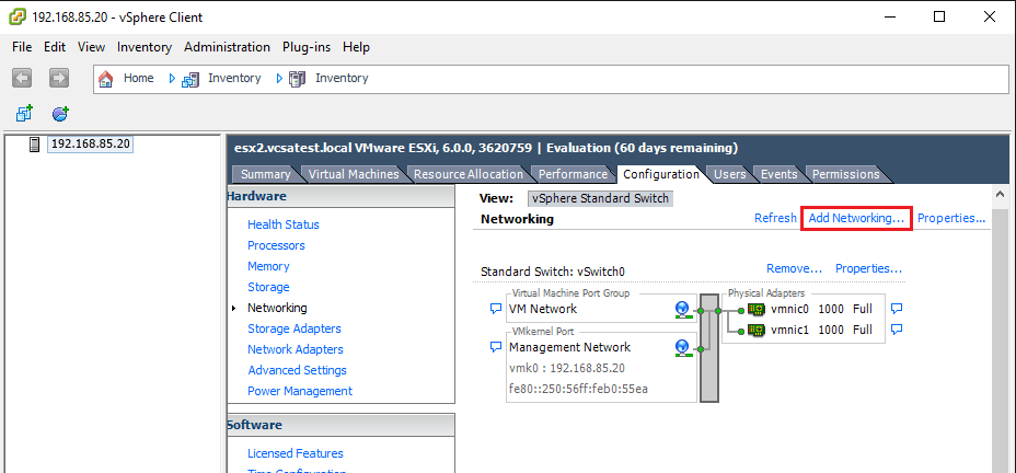 VMware vSphere Advanced Networking